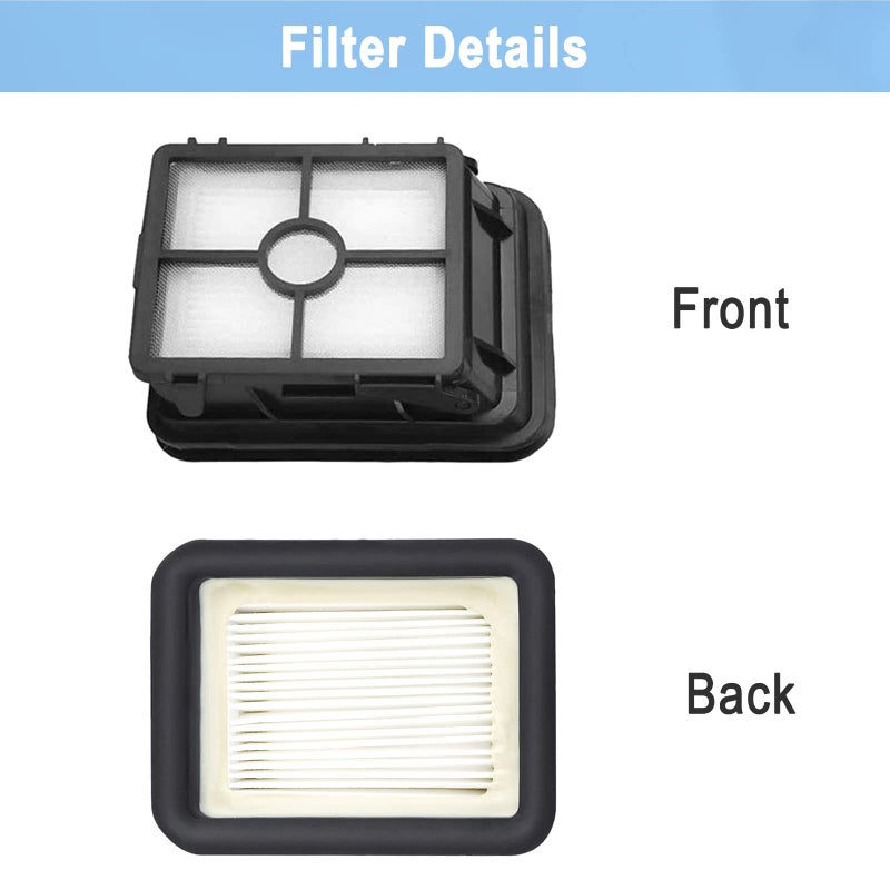 LesinaVac Replacement parts Brush Roll and 1866 Vacuum Filters Compatible with Bissell Crosswave Pro 2306 1785 Series Vacuum Cleaner - Image 5